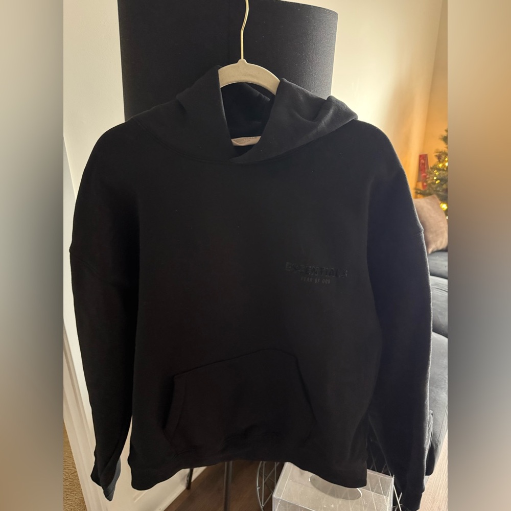 Essentials Fog Stretch Limo Relaxed Fit Hoodie - image 4